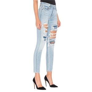28 GRLFRND Karolina High-Rise Skinny Jeans in E Street